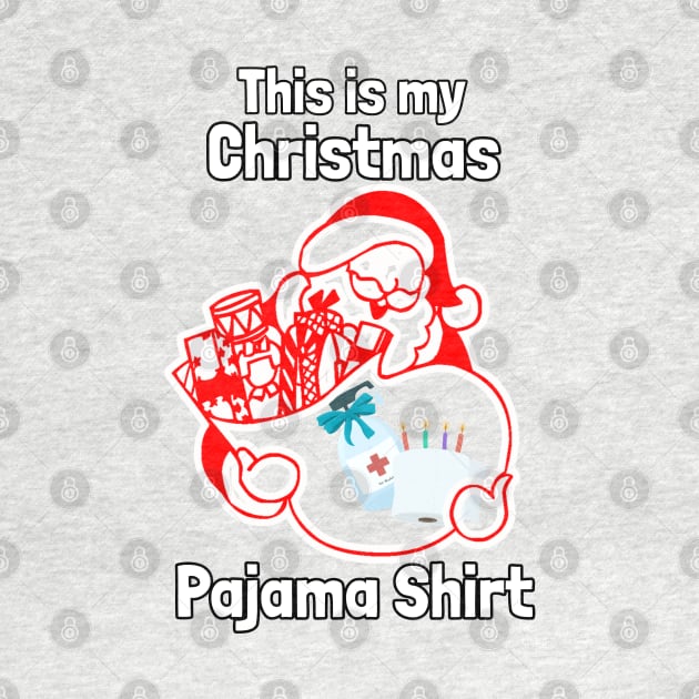 This is my Christmas Pajama Shirt by Kishu